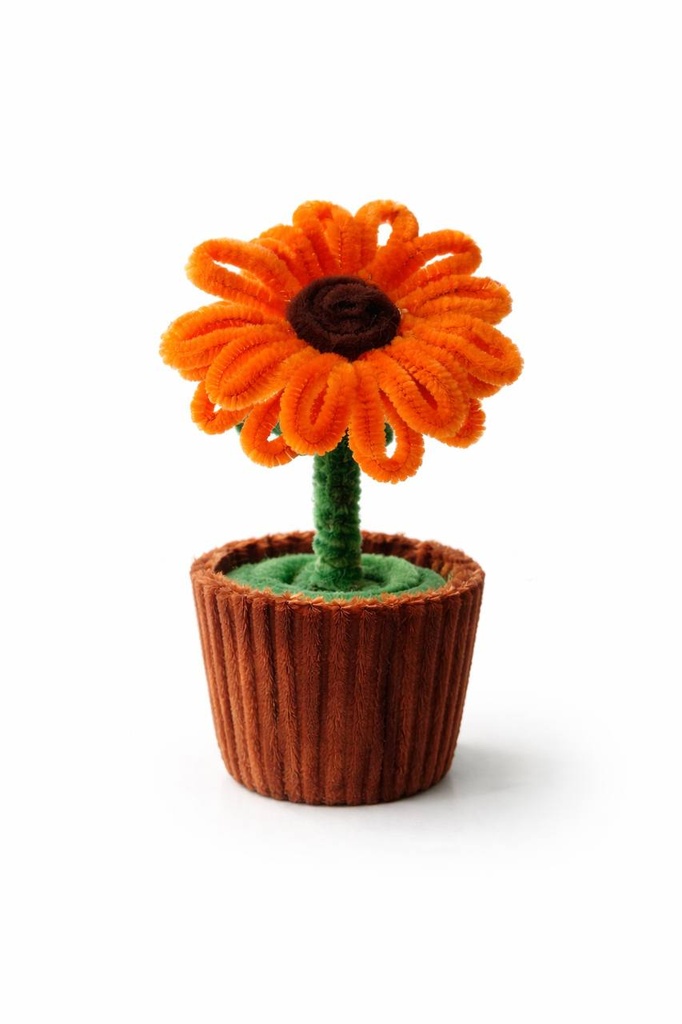 Handcrafted Pipe Cleaner Sunflower